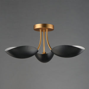 Maris 3-Light Semi Flush