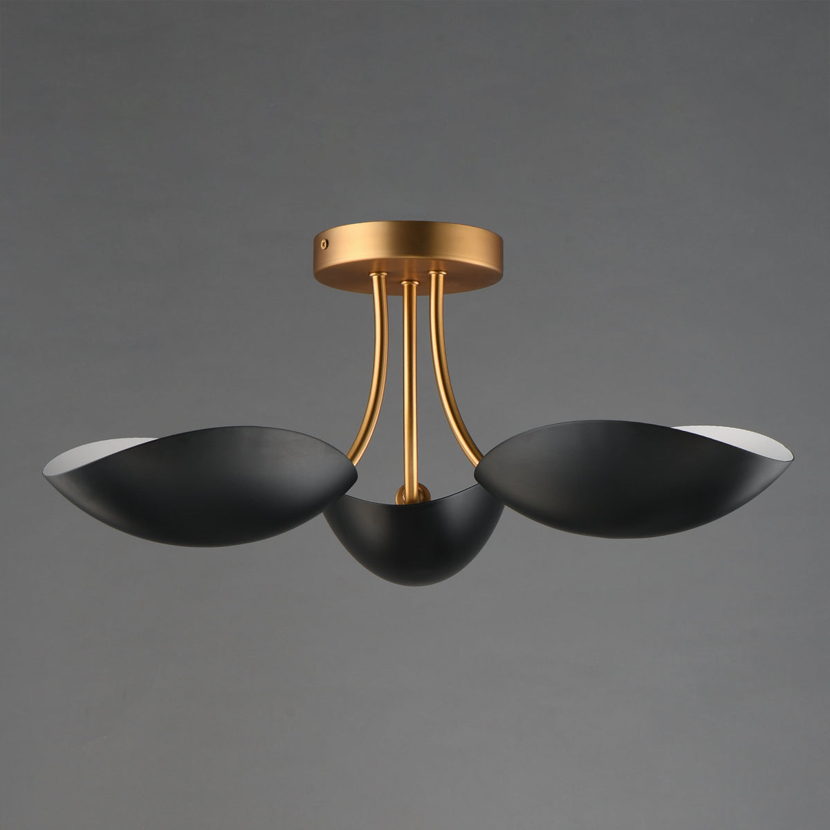 Maris 3-Light Semi Flush