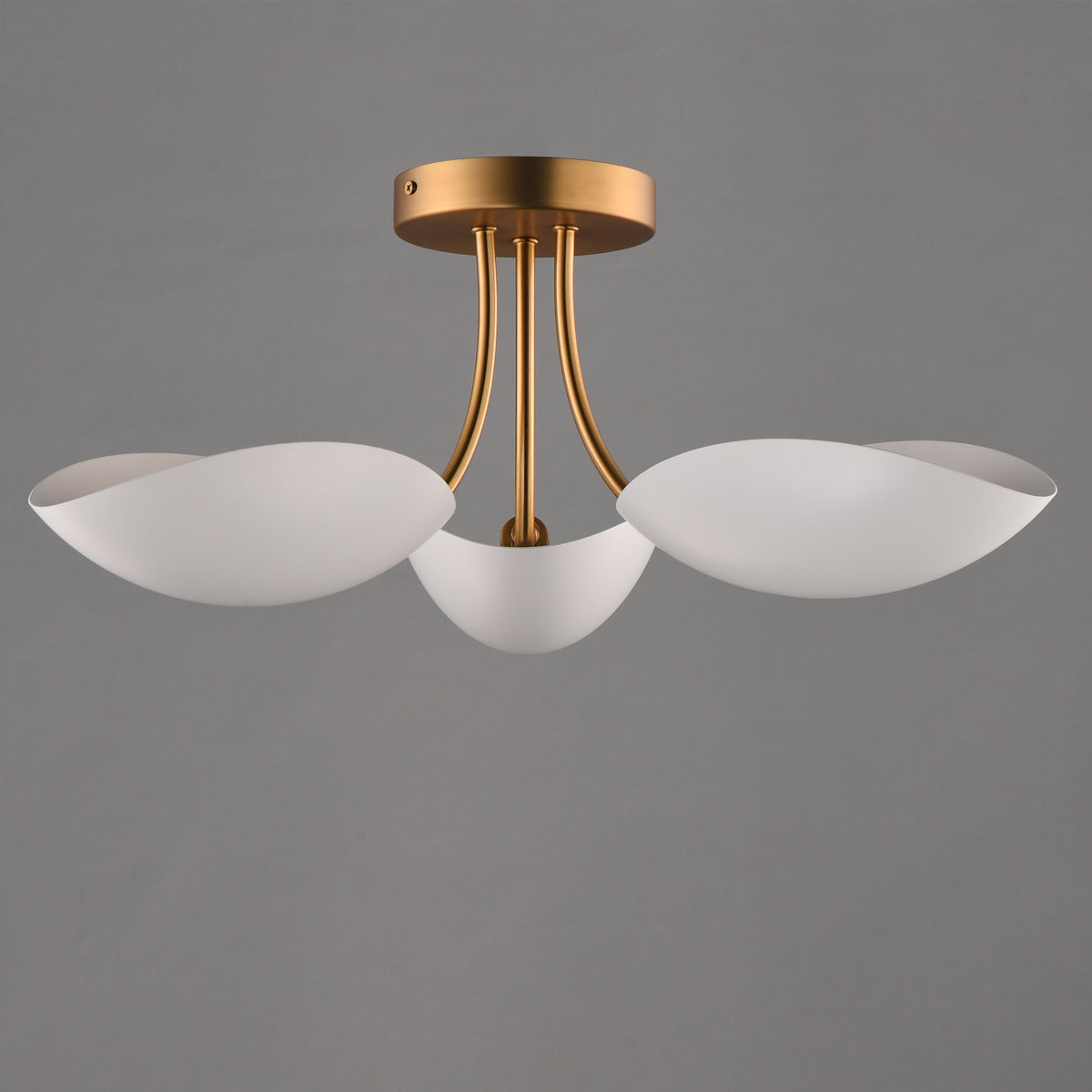 Maris 3-Light Semi Flush