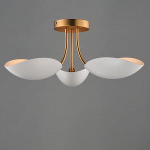 Maris 3-Light Semi Flush
