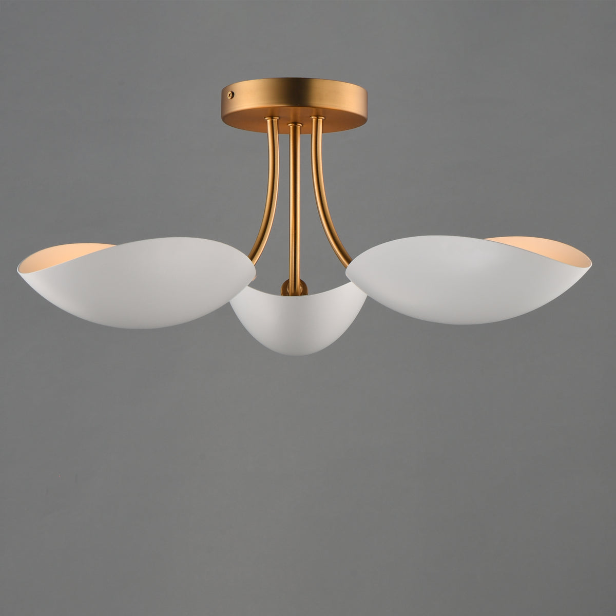 Maris 3-Light Semi Flush