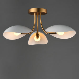Maris 3-Light Semi Flush