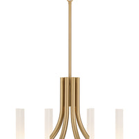 Olette 8-Light 24" Integrated LED Pendant Chandelier