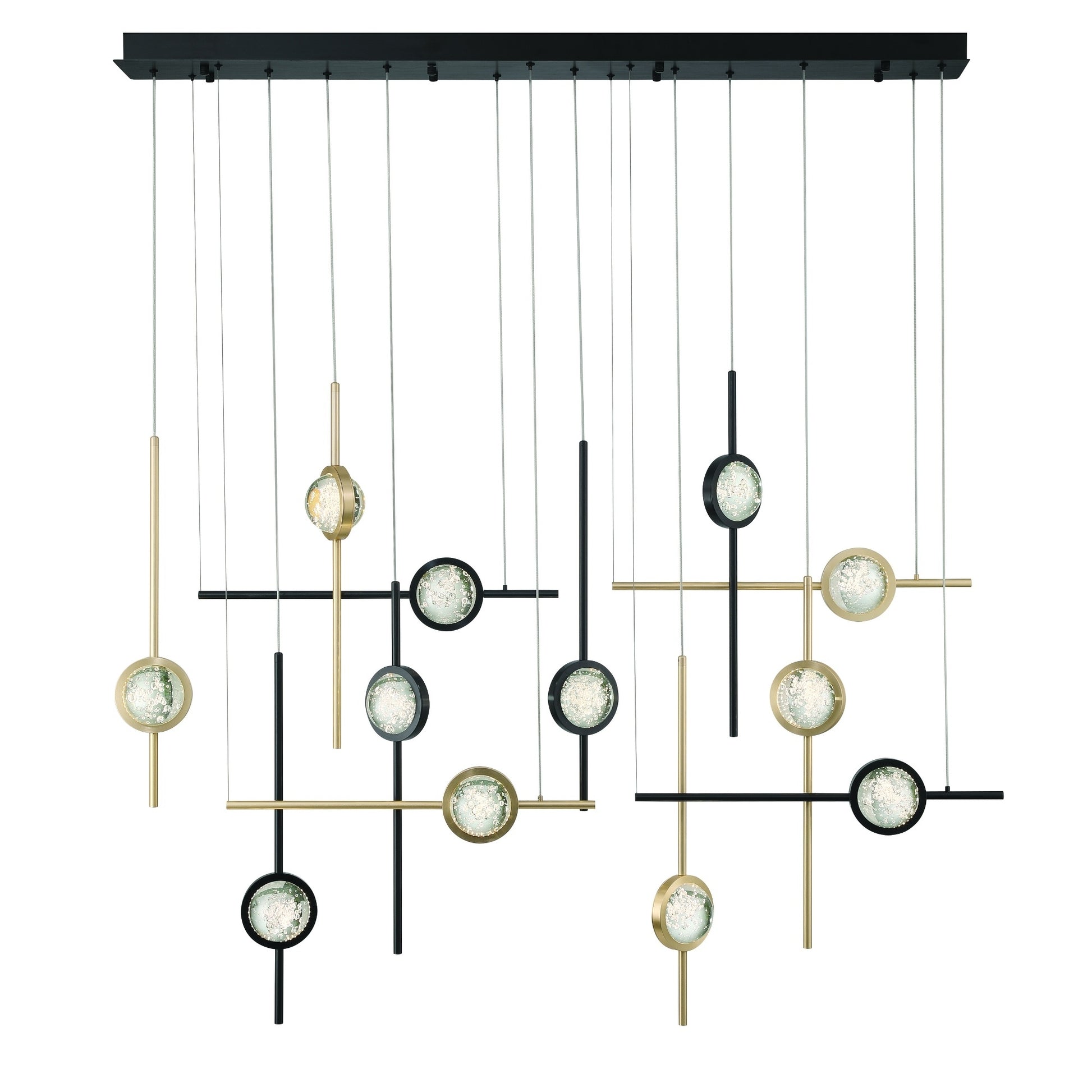 Barletta 12-Light 53" Integrated LED Grand Chandelier
