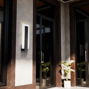 Carta 22" Integrated LED Outdoor Wall Sconce