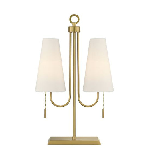 Wilkes 2-Light Table Lamp by Dann Foley