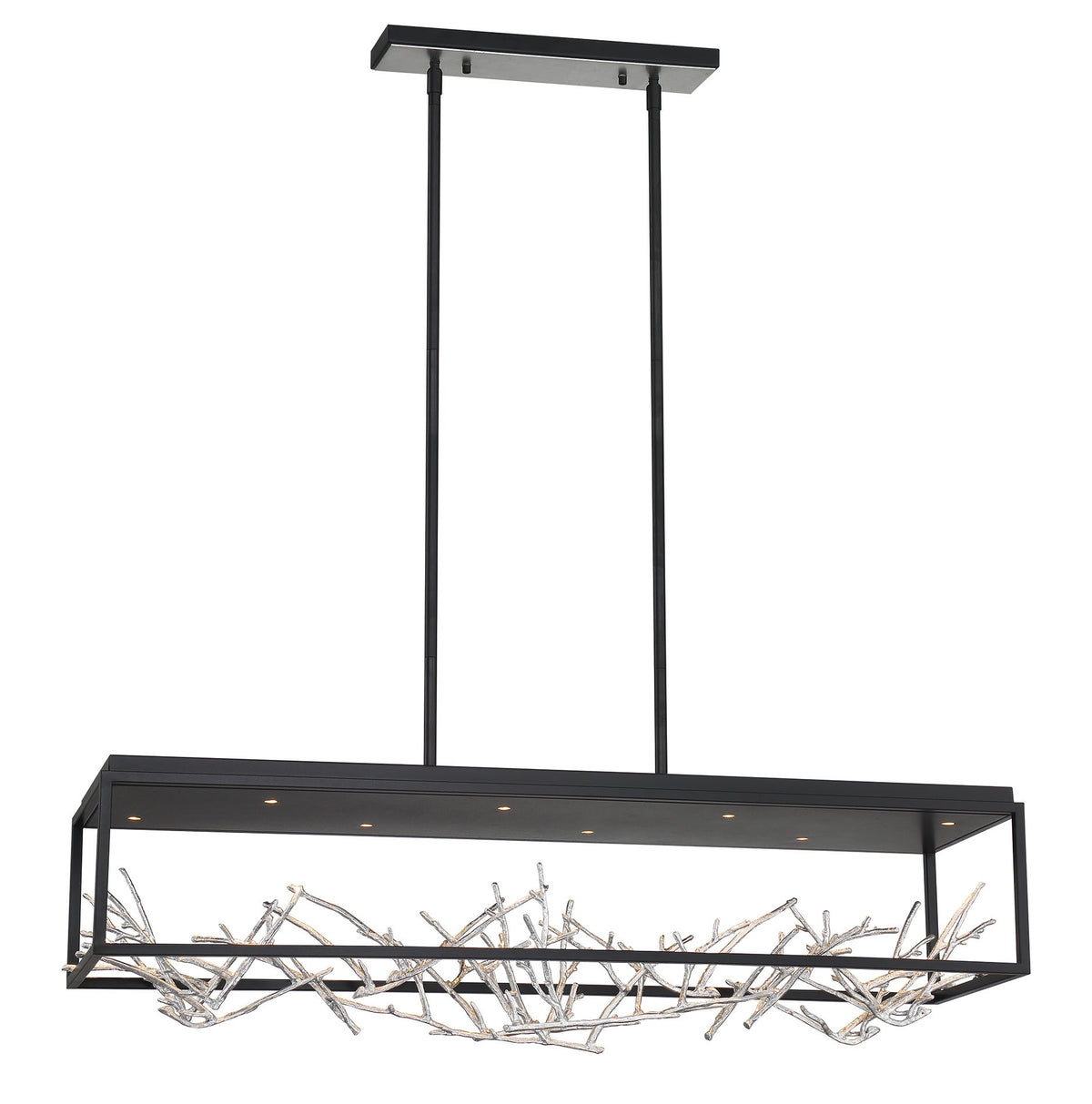 Aerie 8-Light 42" Integrated LED Linear Chandelier