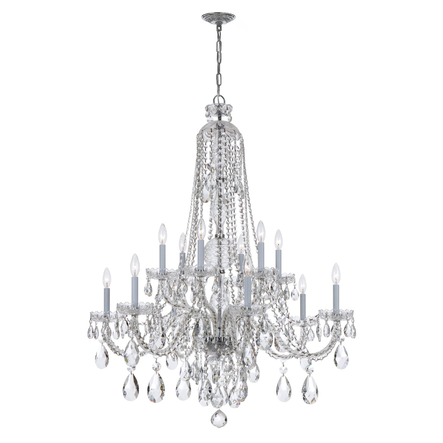 Traditional Crystal 42'' Chandelier