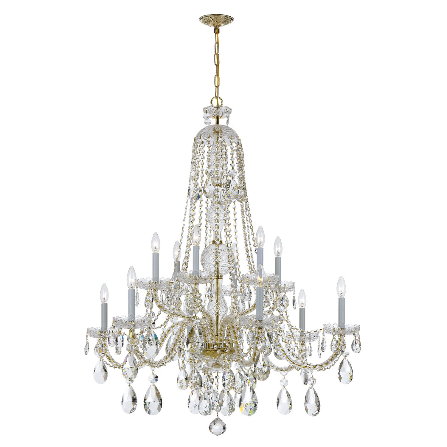 Traditional Crystal 42'' Chandelier