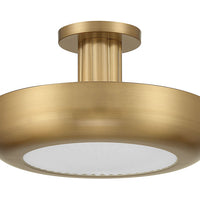 Macey 16" Integrated LED Semi-Flush Mount