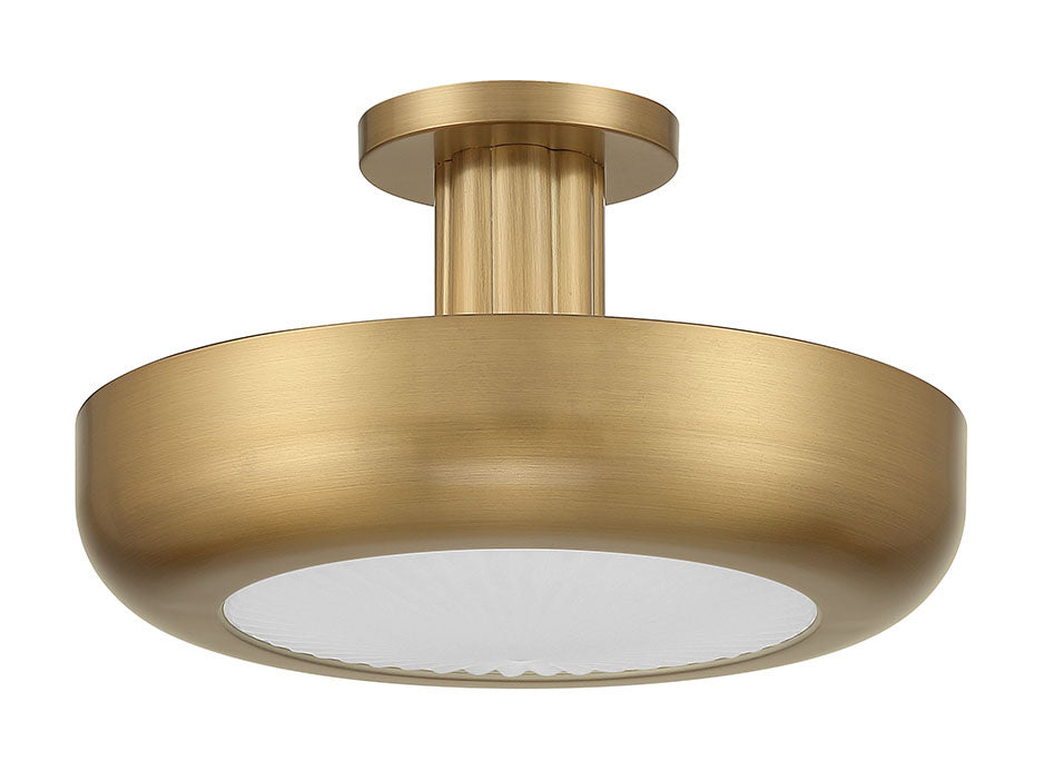 Macey 16" Integrated LED Semi-Flush Mount