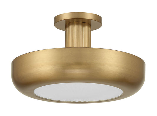 Macey 16" Integrated LED Semi-Flush Mount