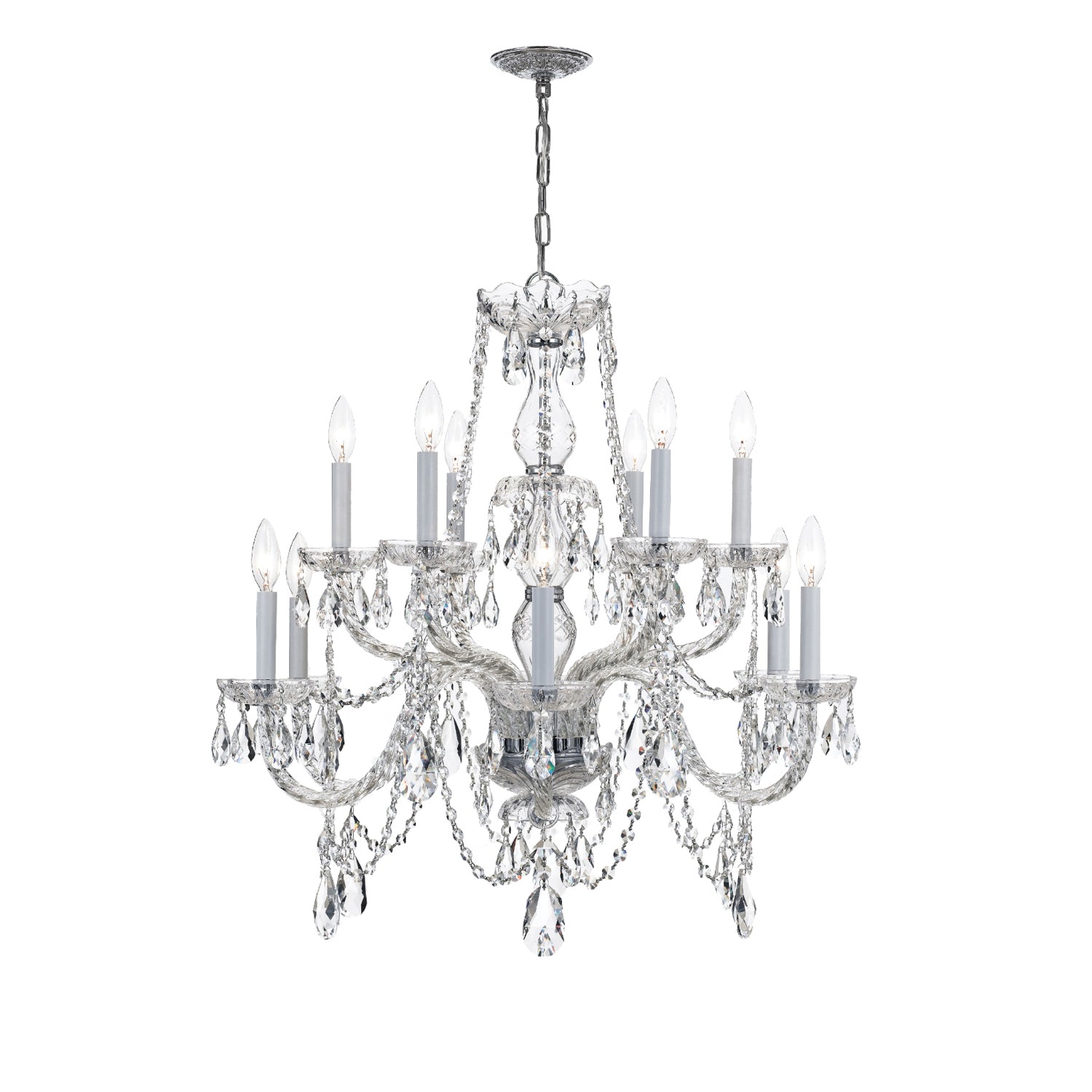 Traditional Crystal 31'' Chandelier