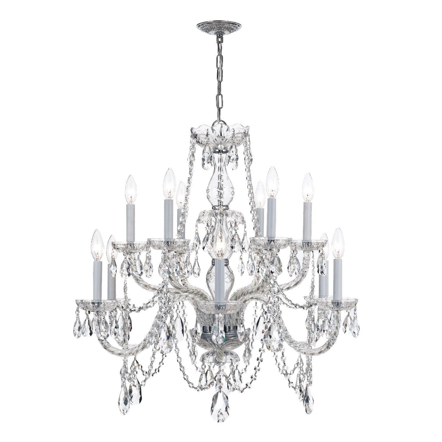 Traditional Crystal 31'' Chandelier