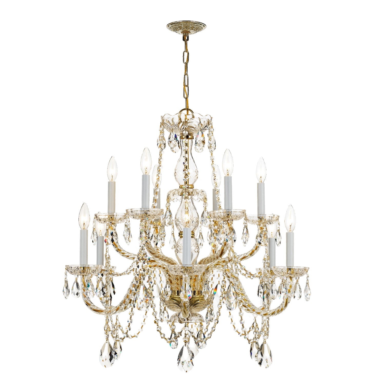 Traditional Crystal 31'' Chandelier