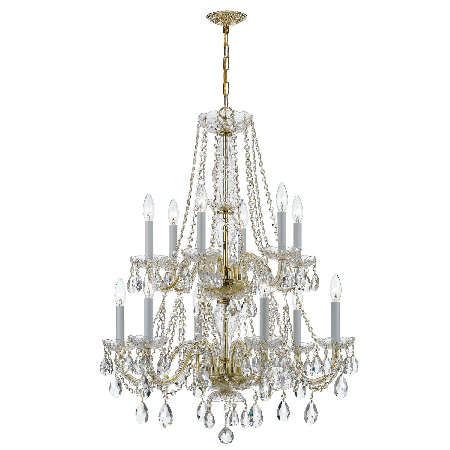 Traditional Crystal 26.5'' Chandelier