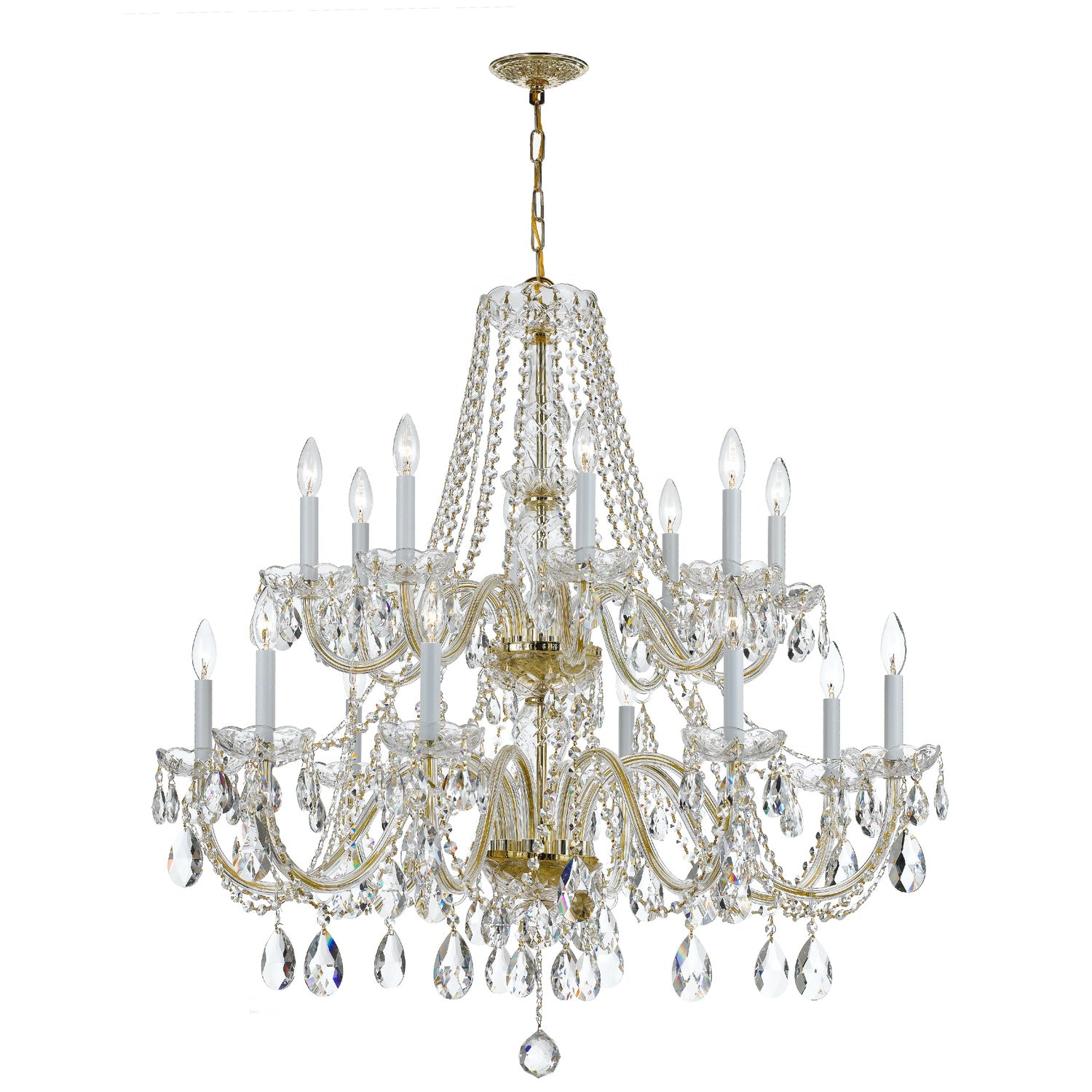 Traditional Crystal 37'' Chandelier