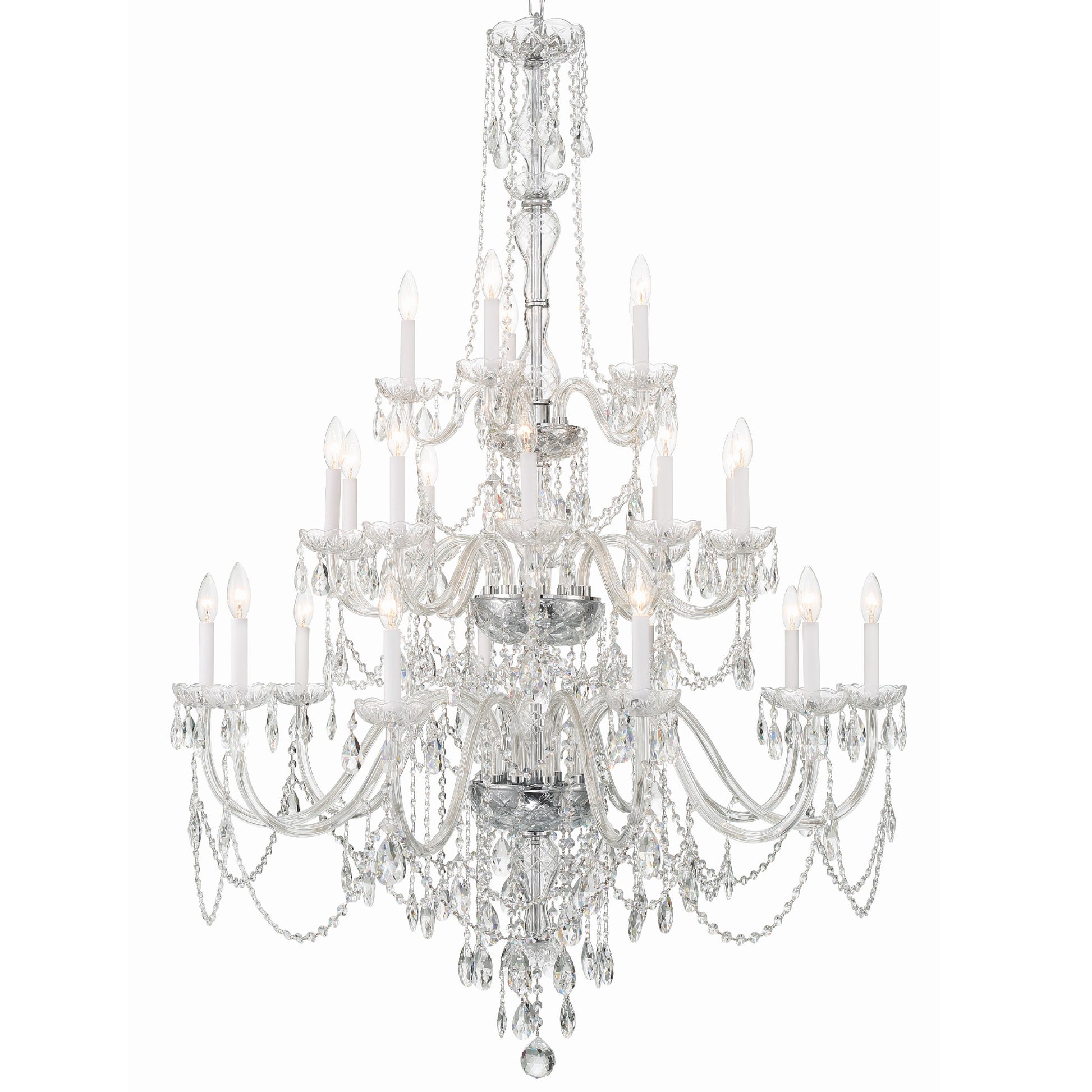 Traditional Crystal 45'' Chandelier