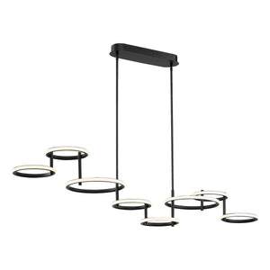 Giro 8-Light 59" Integrated LED Grand Chandelier