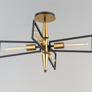 Wings 4-Light Flush Mount