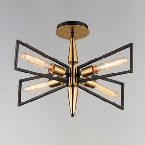 Wings 4-Light Flush Mount