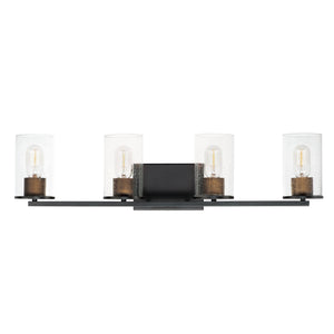 Sleek 4-Light Bath Vanity