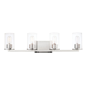 Sleek 4-Light Bath Vanity