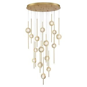 Barletta 16-Light 32" Integrated LED Grand Chandelier
