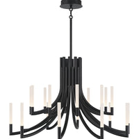 Olette 2-Tiers 20-Light 42" Integrated LED Grand Chandelier