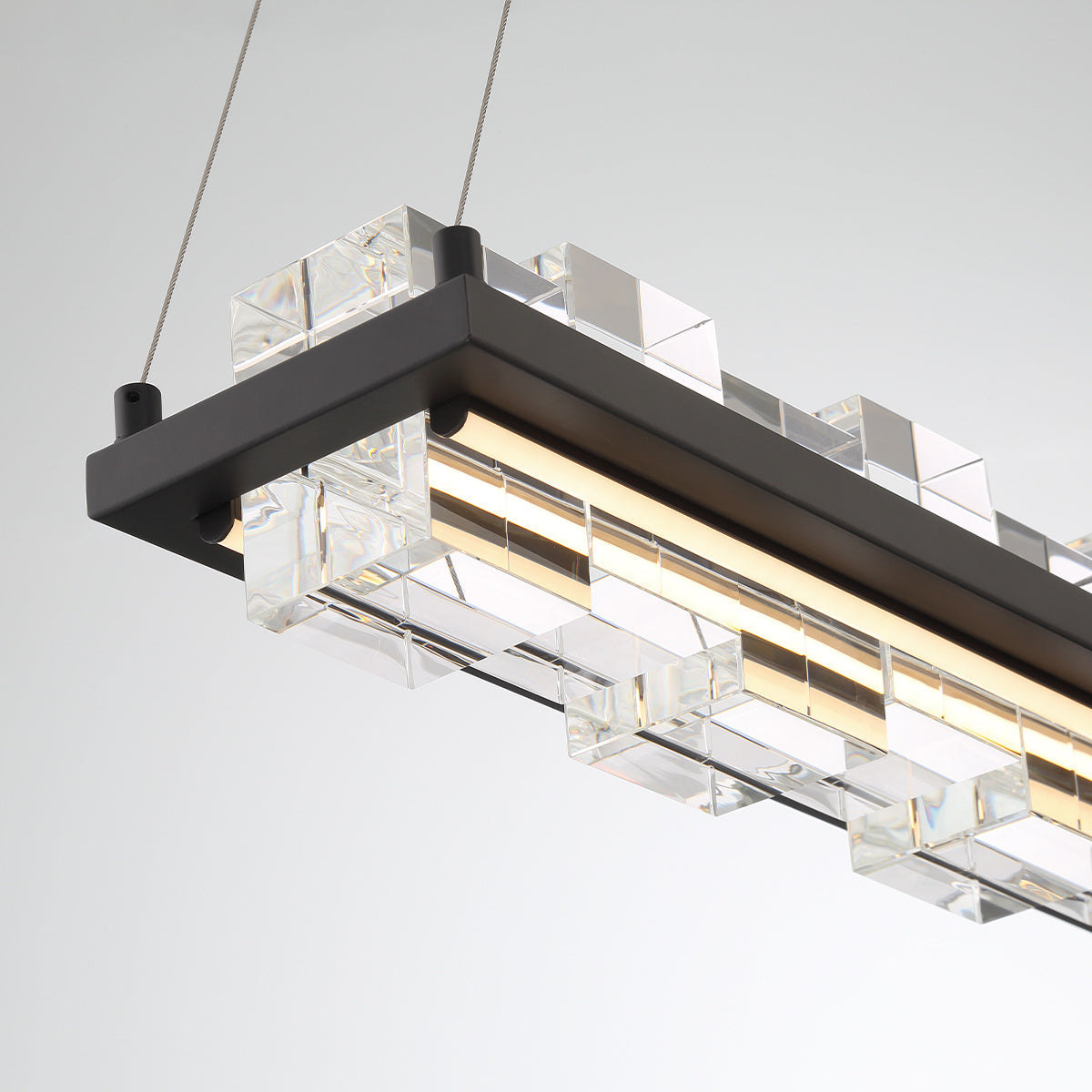 Bruco 35" Integrated LED Linear Chandelier