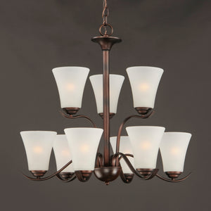 Vital 9-Light Chandelier