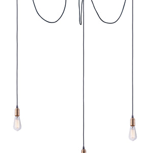 Early Electric 3-Light Pendant