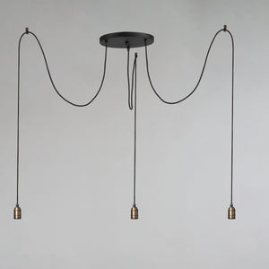 Early Electric 3-Light Pendant