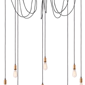 Early Electric 8-Light Pendant