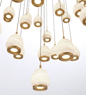 Lucidata Round LED Chandelier