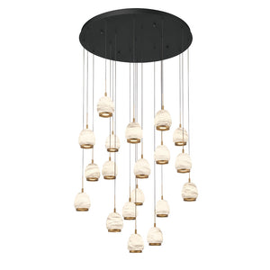 Lucidata Round LED Chandelier