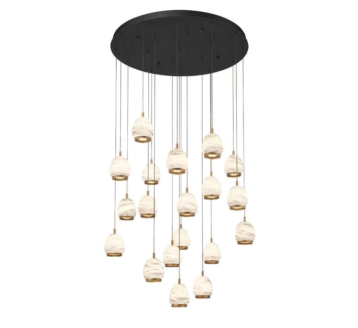 Lucidata Round LED Chandelier