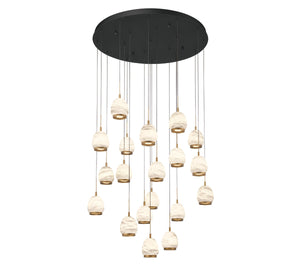 Lucidata Round LED Chandelier