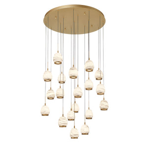 Lucidata Round LED Chandelier