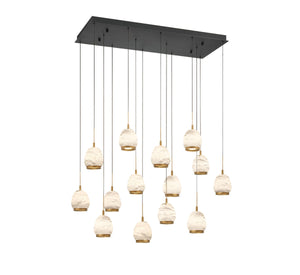 Lucidata Rectangular LED Chandelier