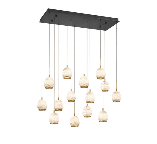 Lucidata Rectangular LED Chandelier