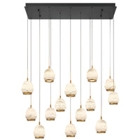 Lucidata Rectangular LED Chandelier