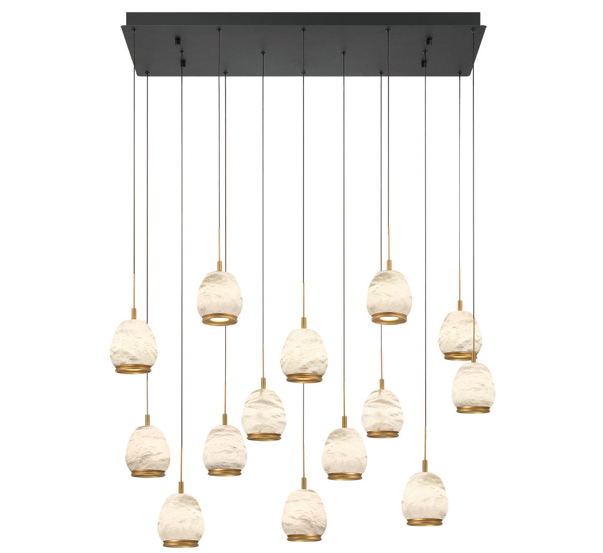 Lucidata Rectangular LED Chandelier