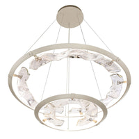 Nettuno 2 Tier LED Chandelier