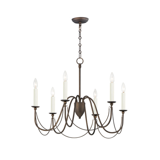 Plumette 6-Light Chandelier