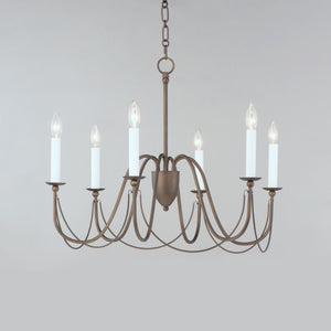 Plumette 6-Light Chandelier