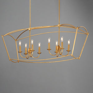 Plumette 8-Light Linear Pendant
