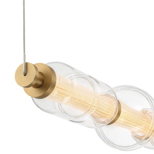 Milazzo Large Linear Chandelier