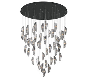 Sorrento 45 light LED Grand Chandelier Clear
