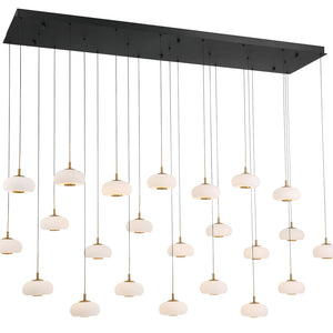 Adelfia Rectangular LED Chandelier